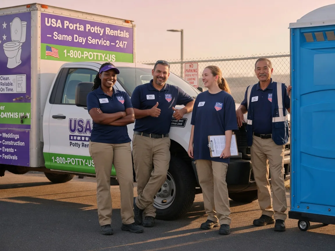 Porta Potty Rental company in Mecca, IN